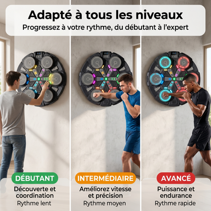 Machine de Boxe 4/6 Cibles 5 Vitesses MaisonDuBoxeur