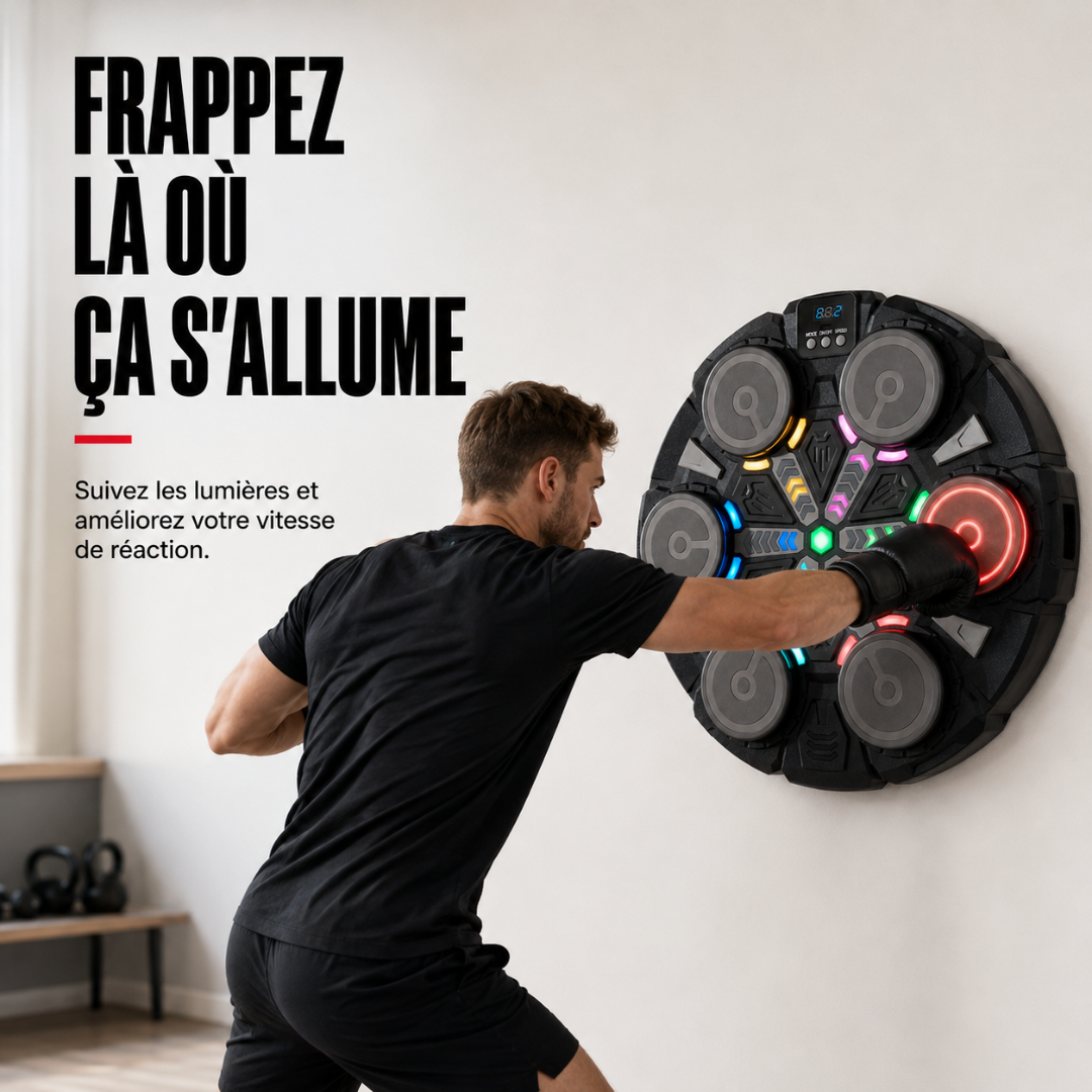 Machine de Boxe 4/6 Cibles 5 Vitesses MaisonDuBoxeur