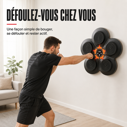 Machine de Boxe 6 Cibles Bluetooth MaisonDuBoxeur