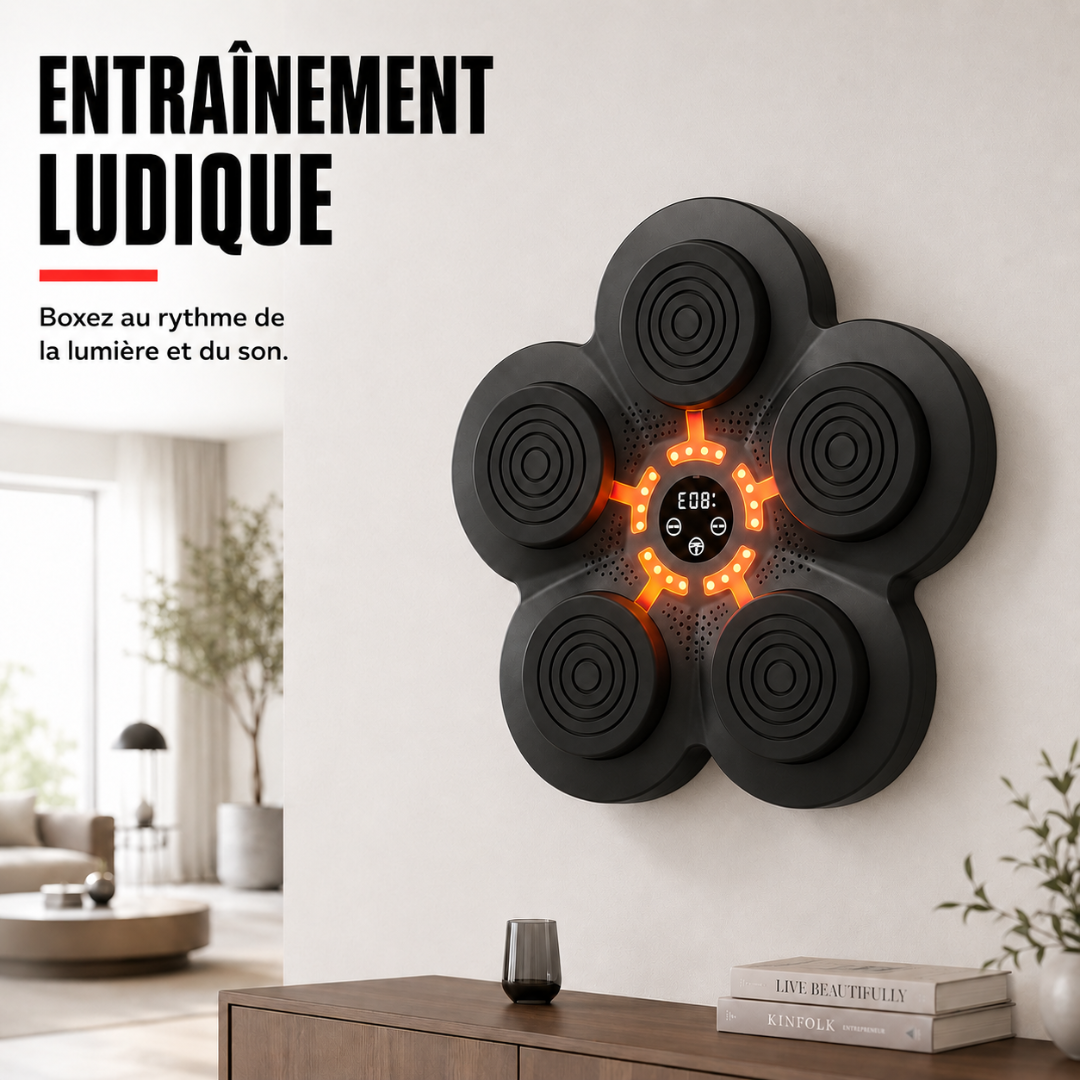 Machine de Boxe 6 Cibles Bluetooth MaisonDuBoxeur