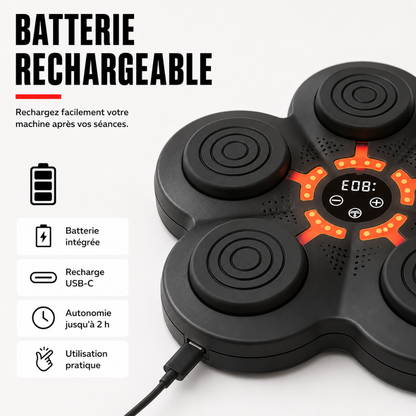 Machine de Boxe 6 Cibles Bluetooth MaisonDuBoxeur