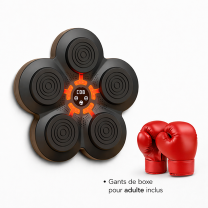 Machine de Boxe 6 Cibles Bluetooth MaisonDuBoxeur