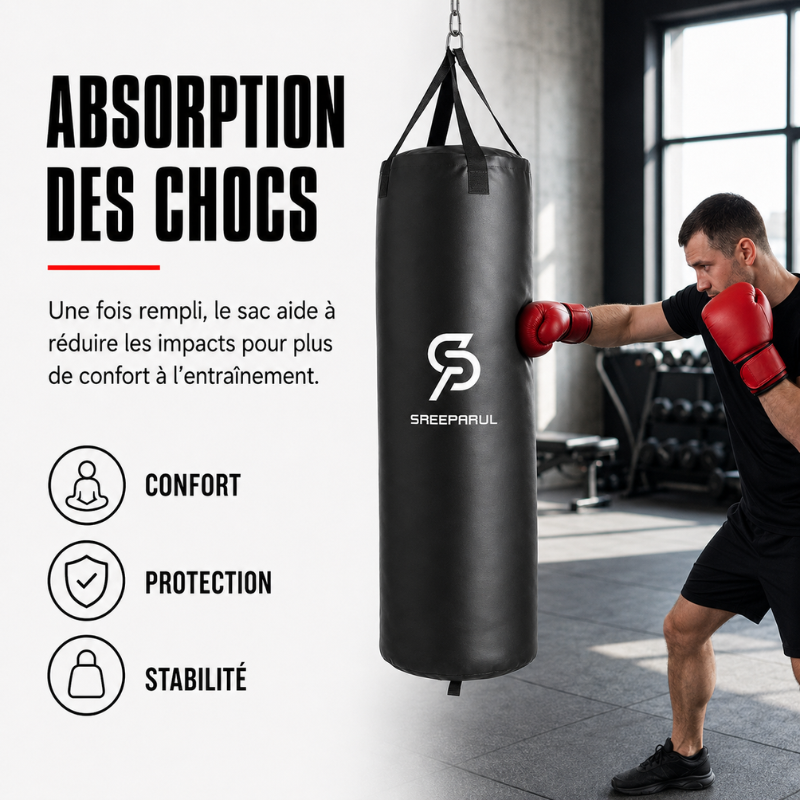 Sac de Frappe Cuir Synthétique MaisonDuBoxeur