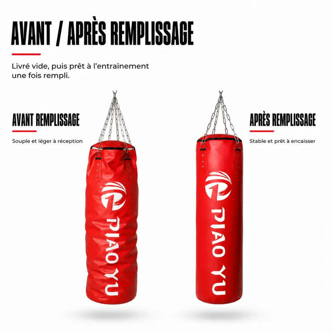 Sac de Frappe Cuir PU MaisonDuBoxeur