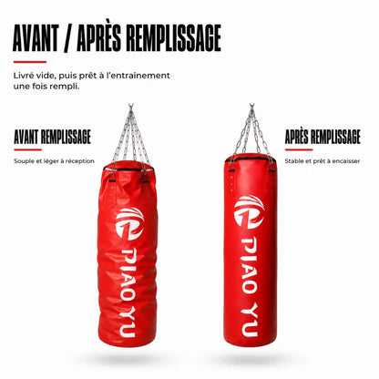 Sac de Frappe Cuir PU MaisonDuBoxeur
