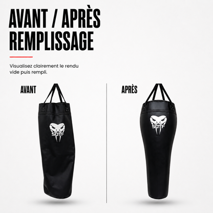 Sac de Frappe Muay Thai Forme Corps MaisonDuBoxeur