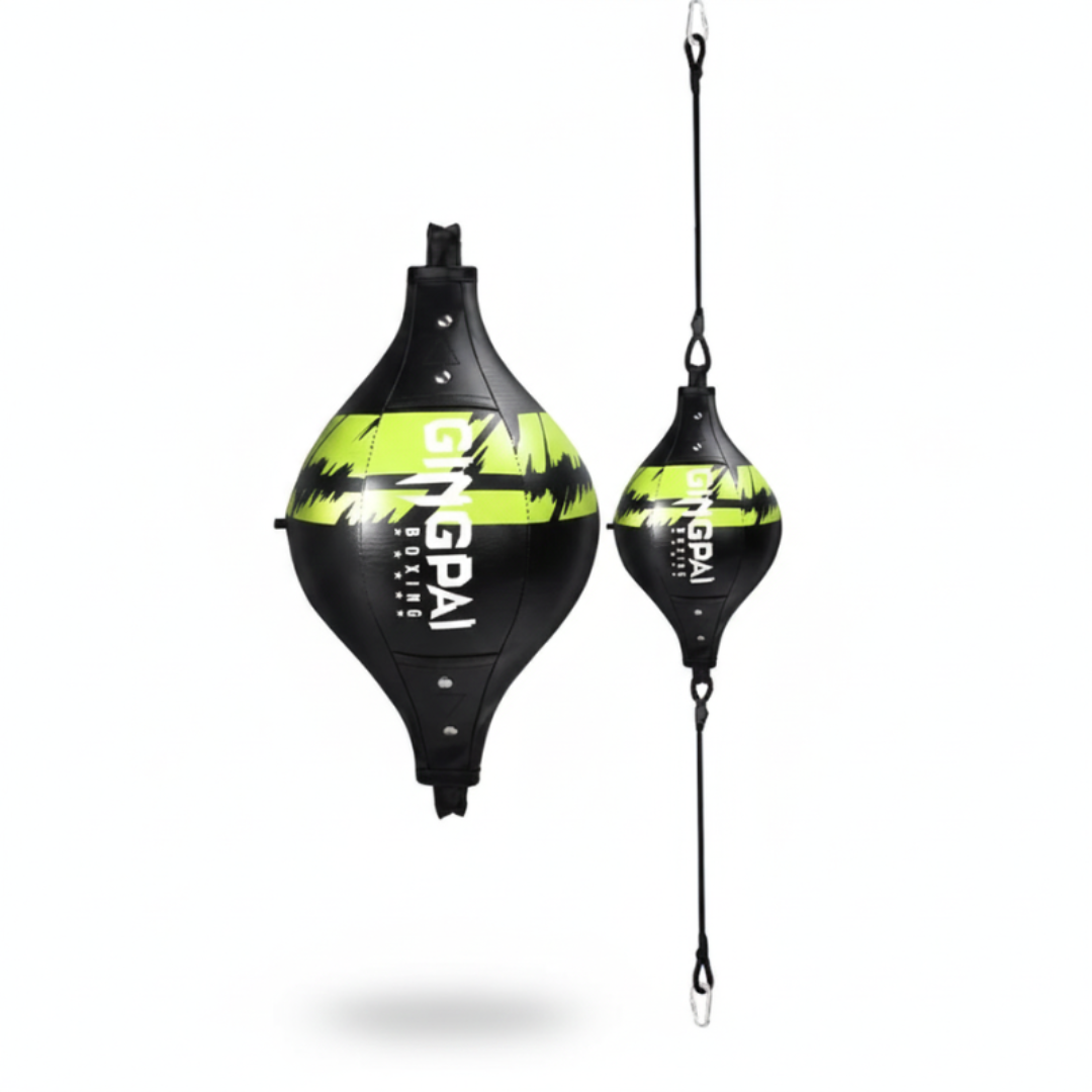 Ballon de Vitesse Ovale – Double Élastique MaisonDuBoxeur