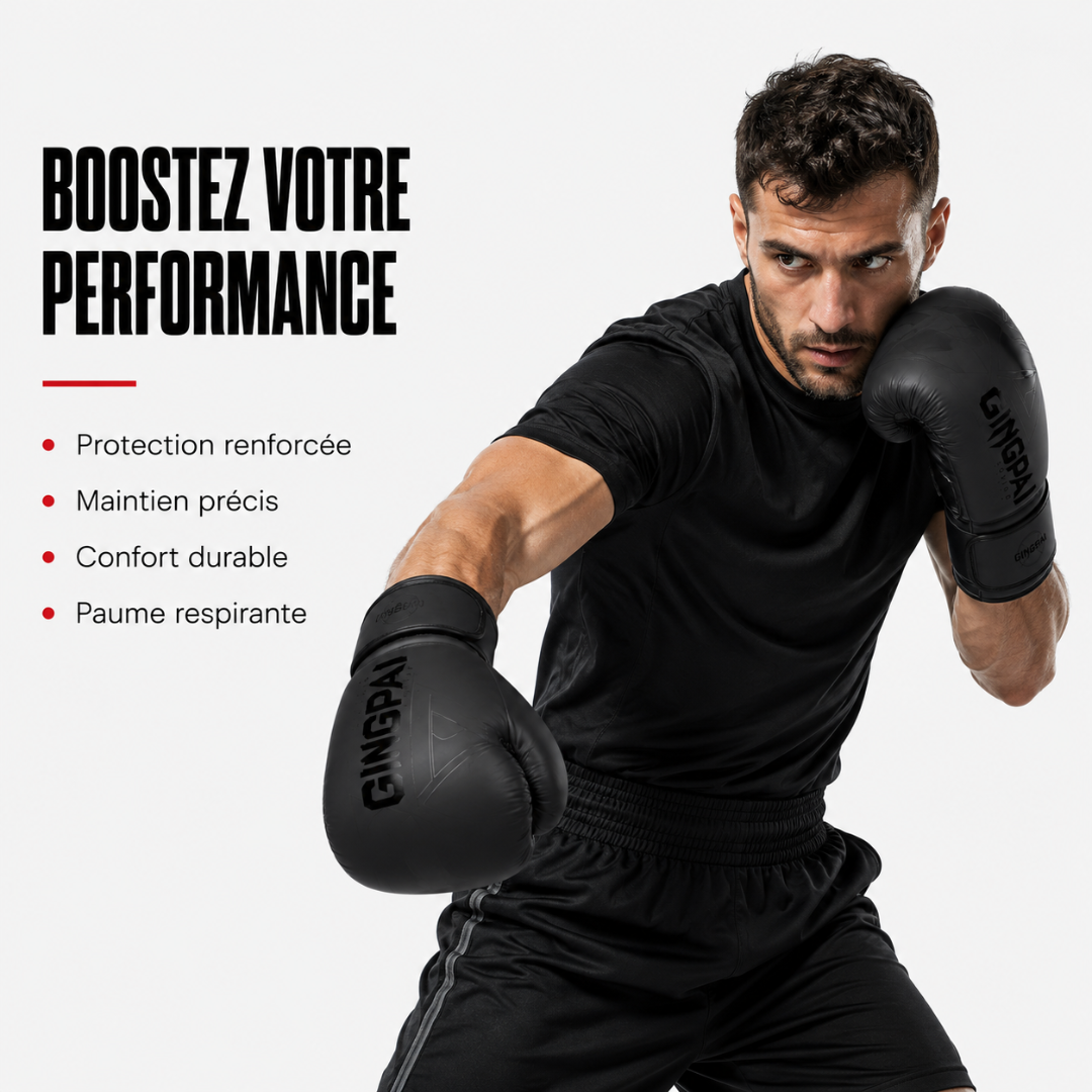 Gants de Boxe Mousse Haute Densité MaisonDuBoxeur