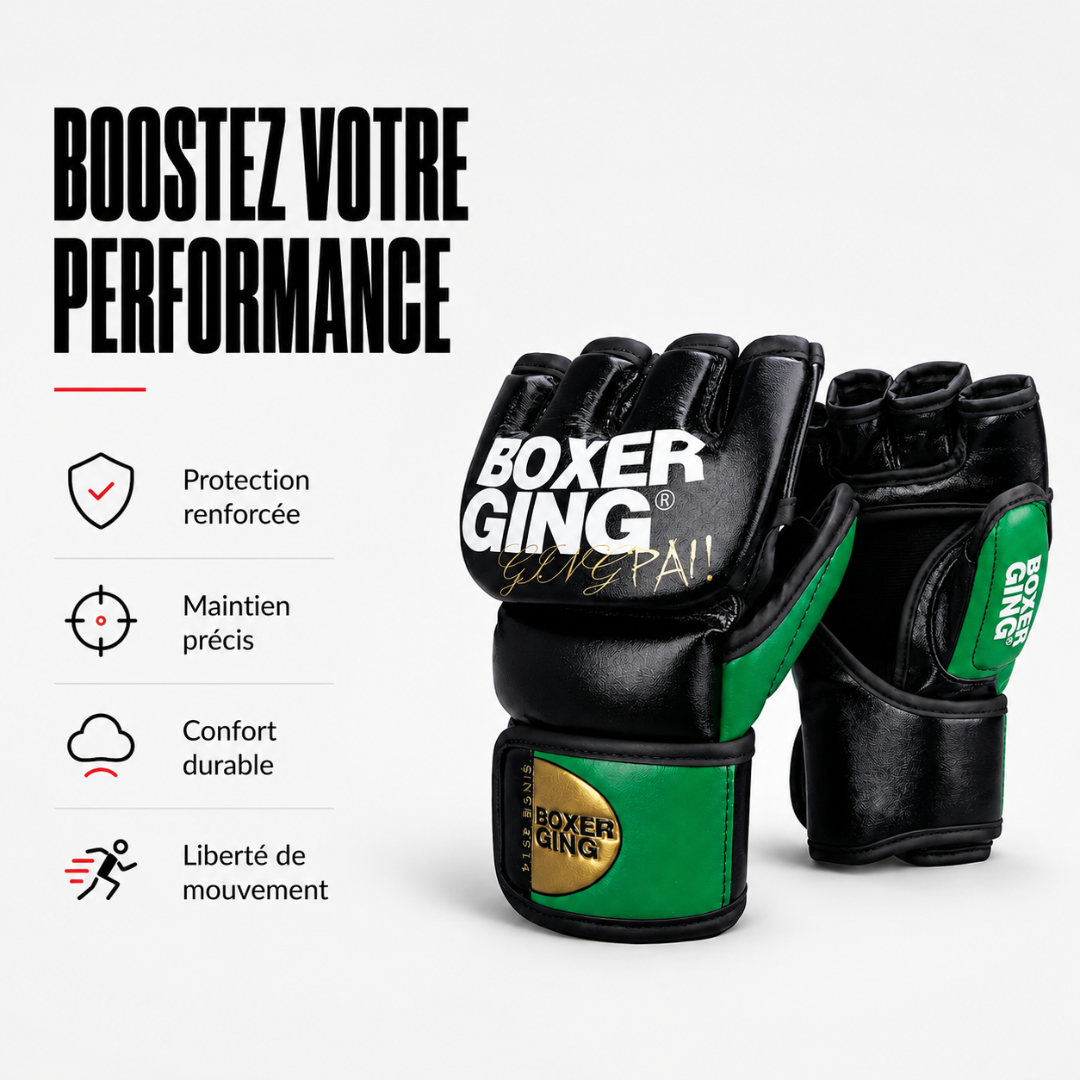 Gants MMA Ultra Légers Maille Respirante MaisonDuBoxeur