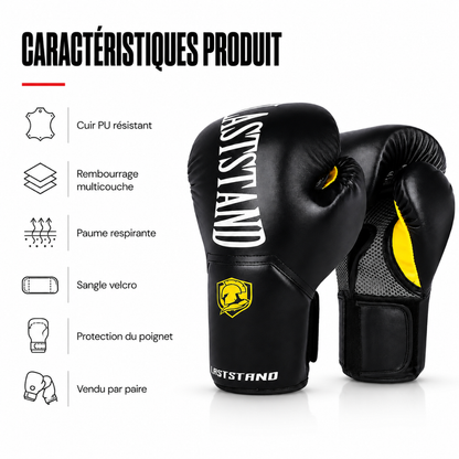 Gants de Boxe Respirants Cuir PU MaisonDuBoxeur