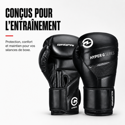 Gants de Boxe Entraînement Cuir PU MaisonDuBoxeur
