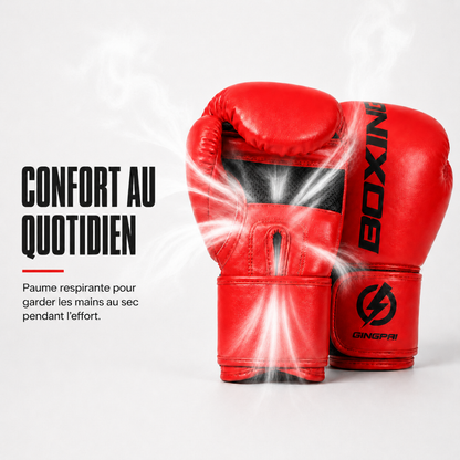 Gants de Boxe Cuir PU Premium MaisonDuBoxeur