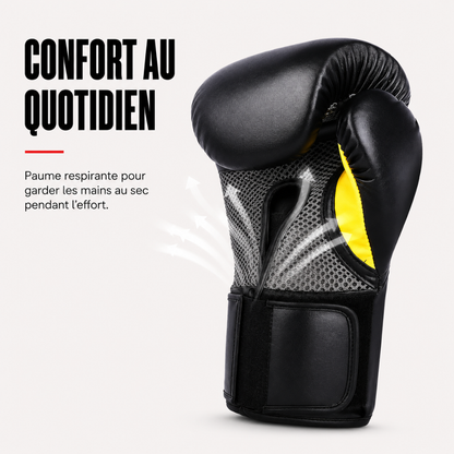Gants de Boxe Respirants Cuir PU MaisonDuBoxeur