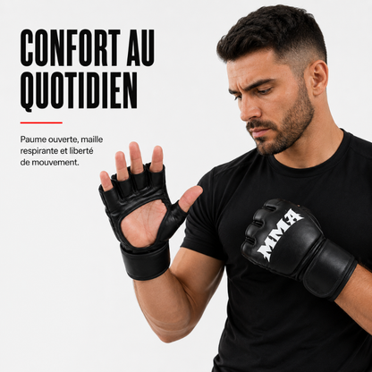 Gants MMA Légers – Cuir PU Boxe MaisonDuBoxeur