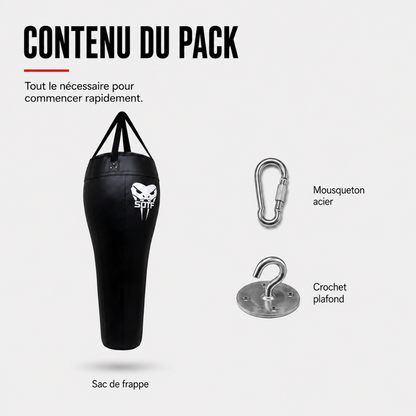 Sac de Frappe Muay Thai Forme Corps MaisonDuBoxeur
