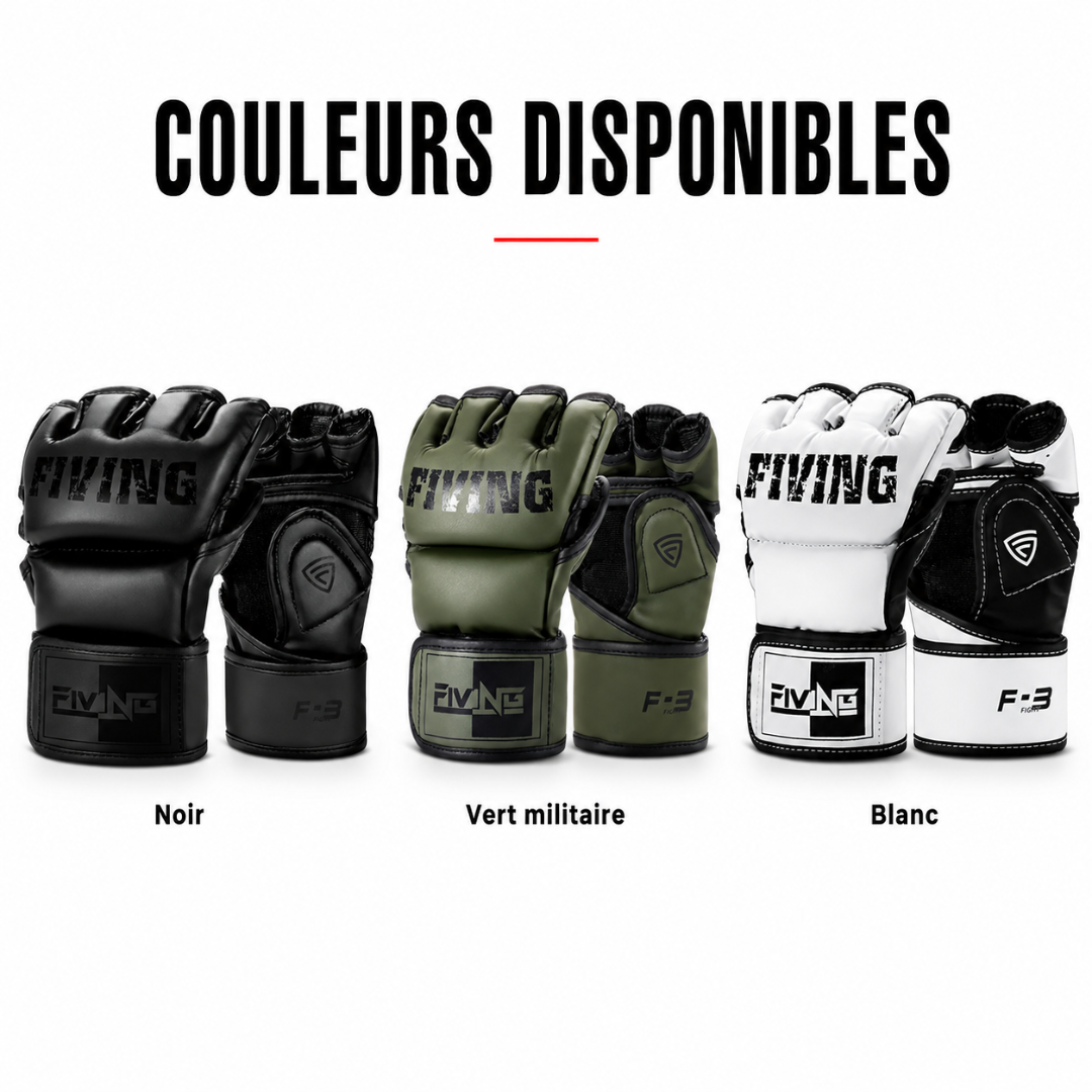 Gants MMA Demi-Doigts Mousse EVA MaisonDuBoxeur