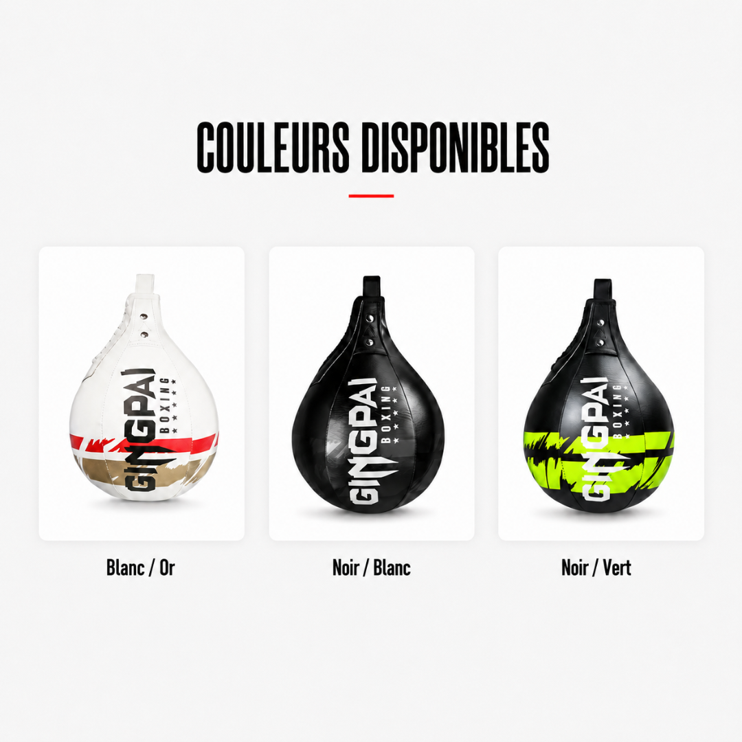 Poire de Vitesse Cuir PU 350g MaisonDuBoxeur