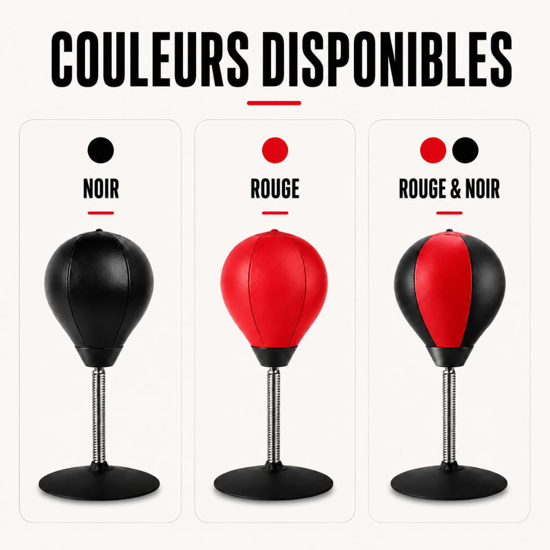 Punching Ball Bureau Cuir PU MaisonDuBoxeur