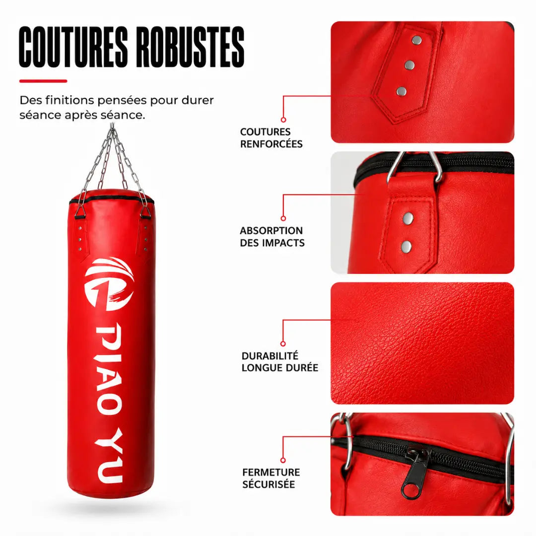 Sac de Frappe Cuir PU MaisonDuBoxeur