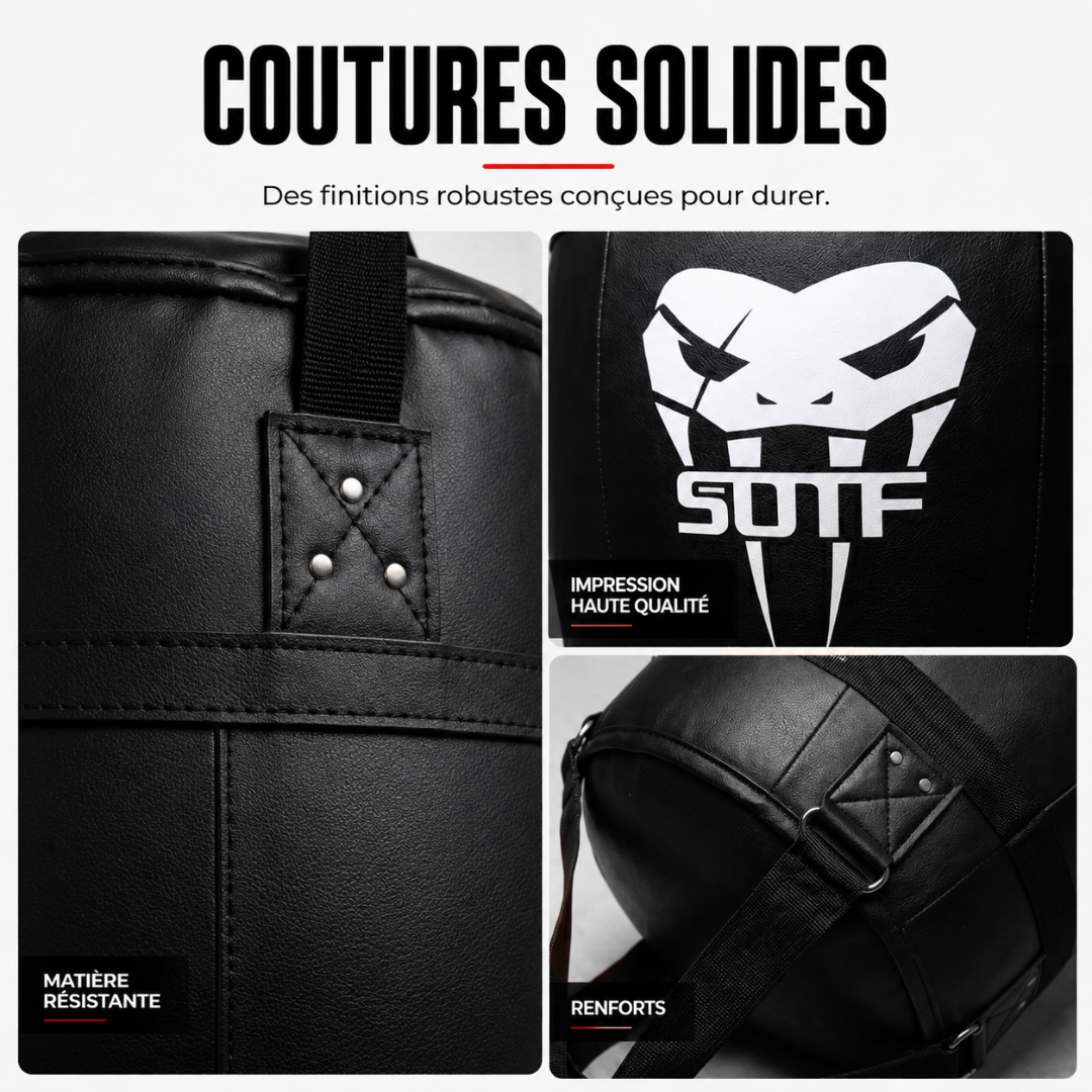 Sac de Frappe Muay Thai Forme Corps MaisonDuBoxeur