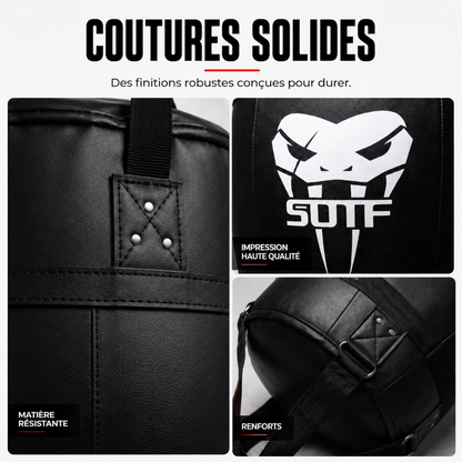 Sac de Frappe Muay Thai Forme Corps MaisonDuBoxeur