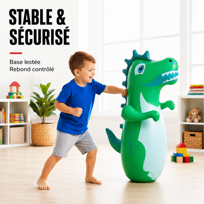Punching Ball Gonflable Dinosaure MaisonDuBoxeur