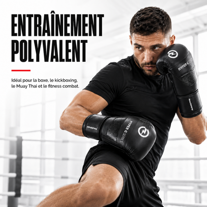 Gants de Boxe Entraînement Cuir PU MaisonDuBoxeur
