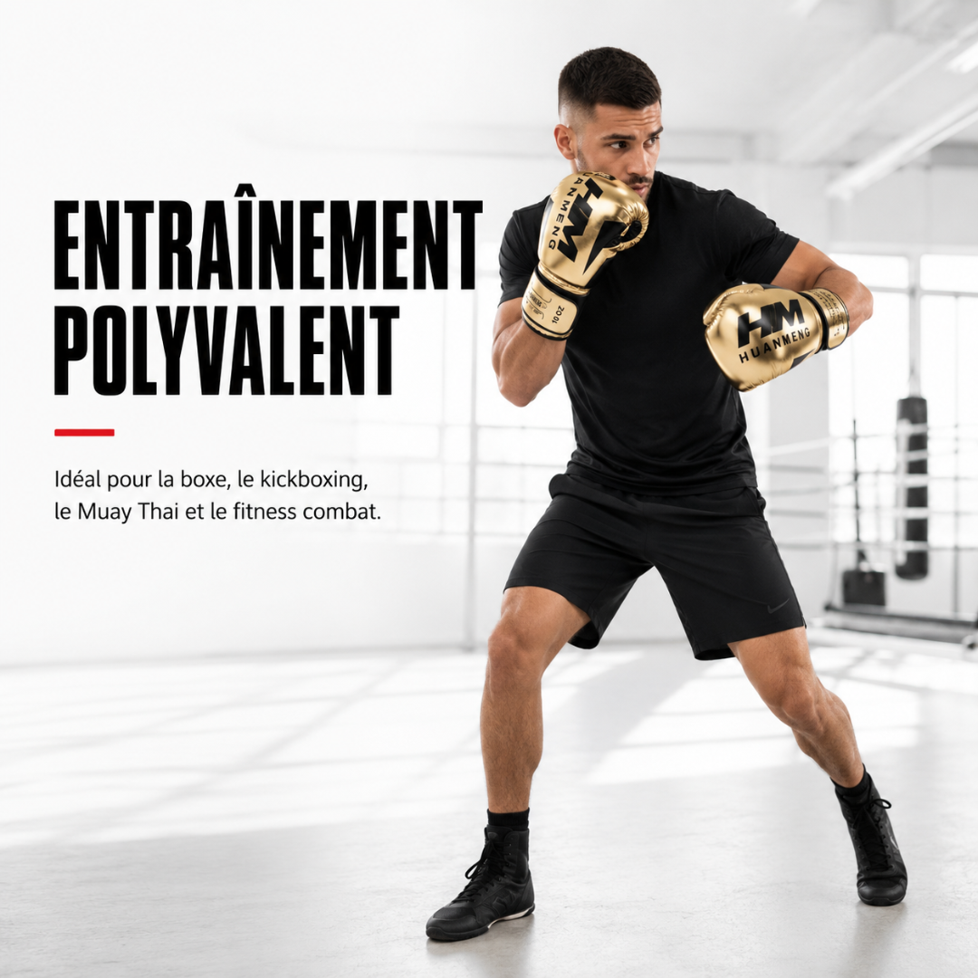 Gants de Boxe Gel Amortissant MaisonDuBoxeur