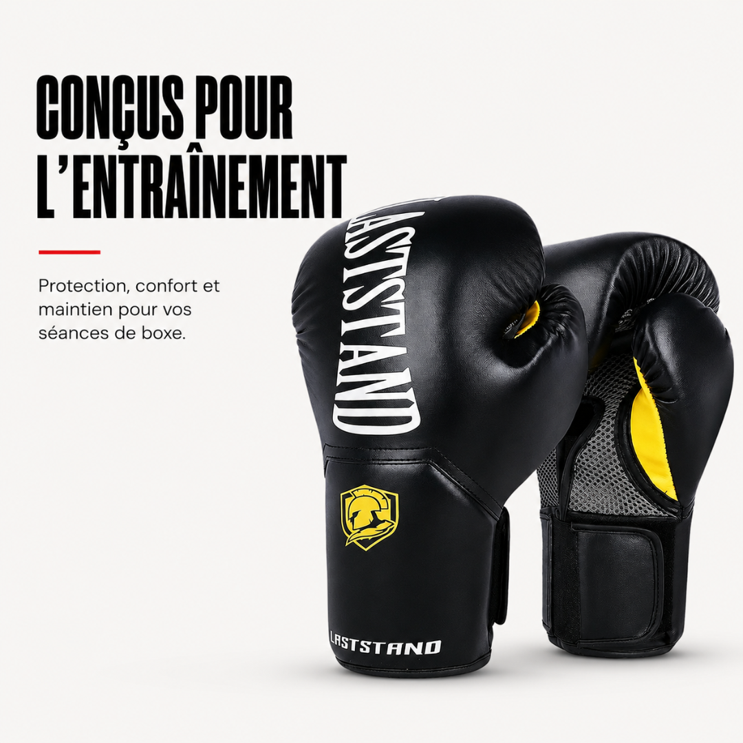 Gants de Boxe Respirants Cuir PU MaisonDuBoxeur