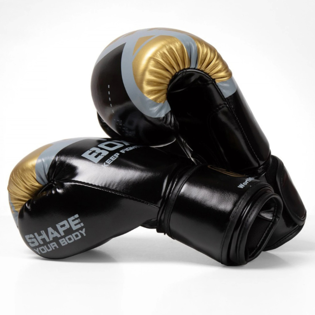 Gants de Boxe Kick Boxing Cuir PU MaisonDuBoxeur