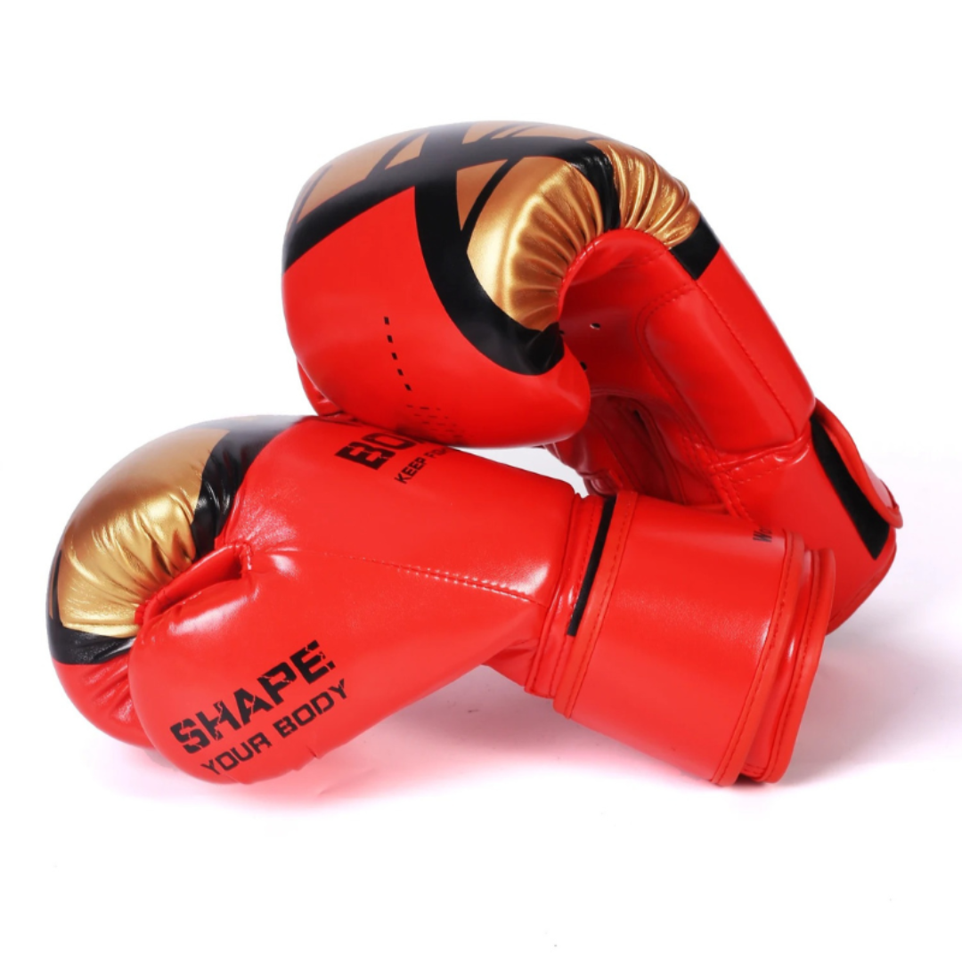Gants de Boxe Kick Boxing Cuir PU MaisonDuBoxeur