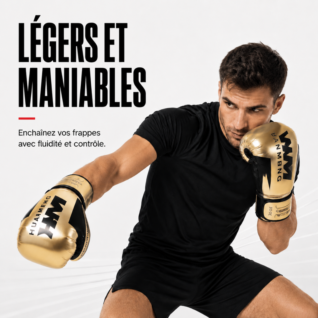 Gants de Boxe Gel Amortissant MaisonDuBoxeur