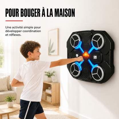 Machine de Boxe 4 Cibles LED MaisonDuBoxeur
