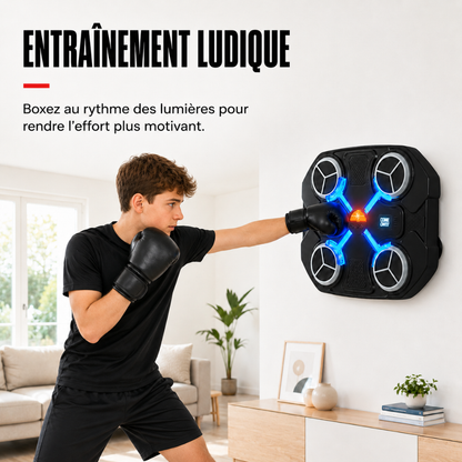 Machine de Boxe 4 Cibles LED MaisonDuBoxeur