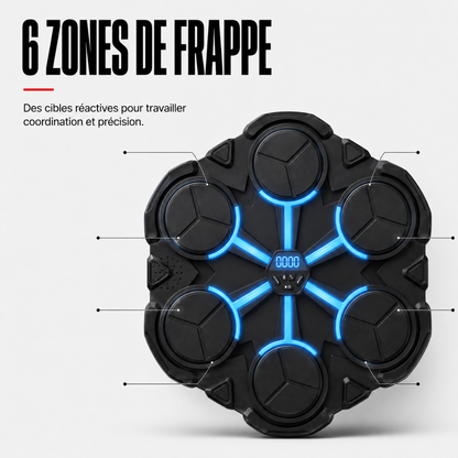 Machine de Boxe Ronde 4/6 Cibles MaisonDuBoxeur