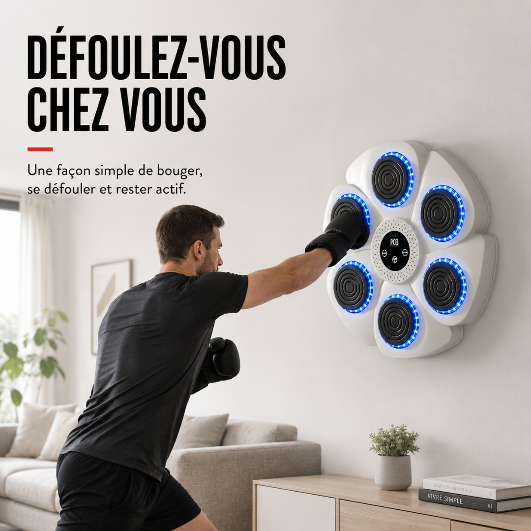 Machine de Boxe RGB Gants Inclus MaisonDuBoxeur