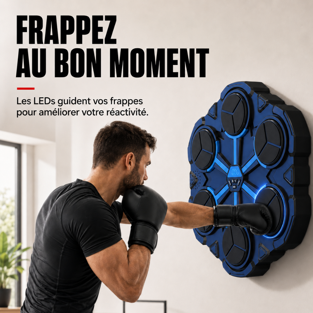 Machine de Boxe Ronde 4/6 Cibles MaisonDuBoxeur