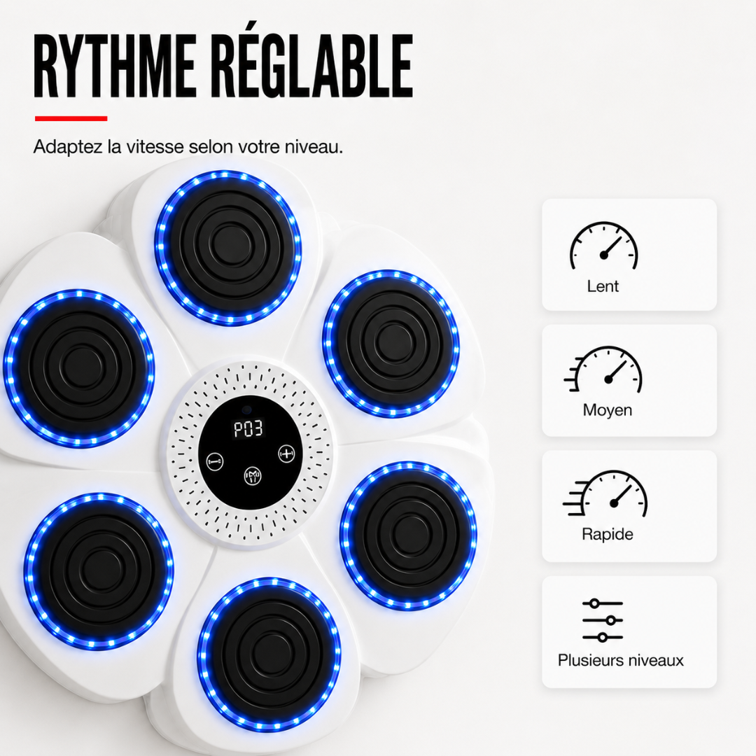 Machine de Boxe RGB Gants Inclus MaisonDuBoxeur