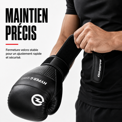Gants de Boxe Entraînement Cuir PU MaisonDuBoxeur