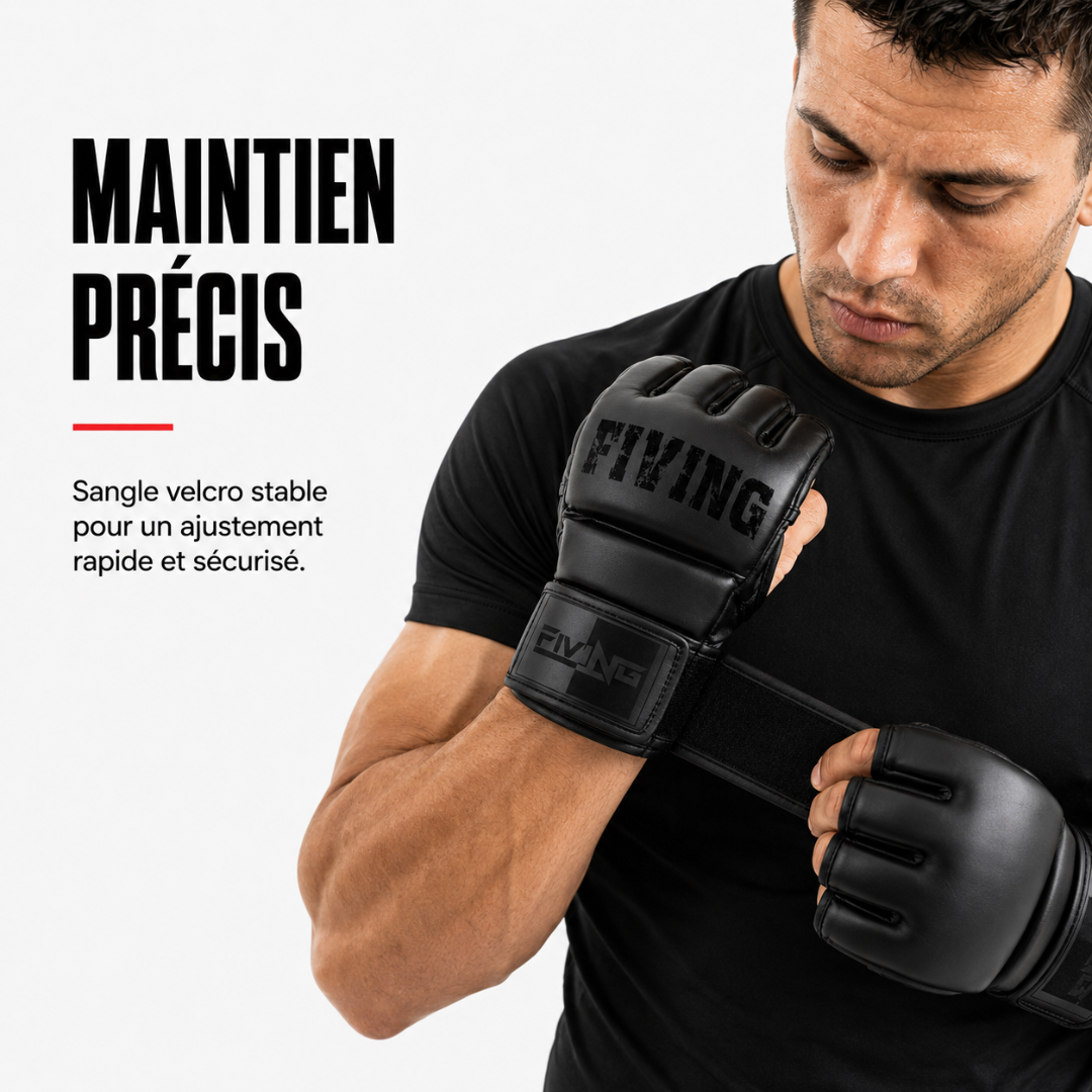 Gants MMA Demi-Doigts Mousse EVA MaisonDuBoxeur