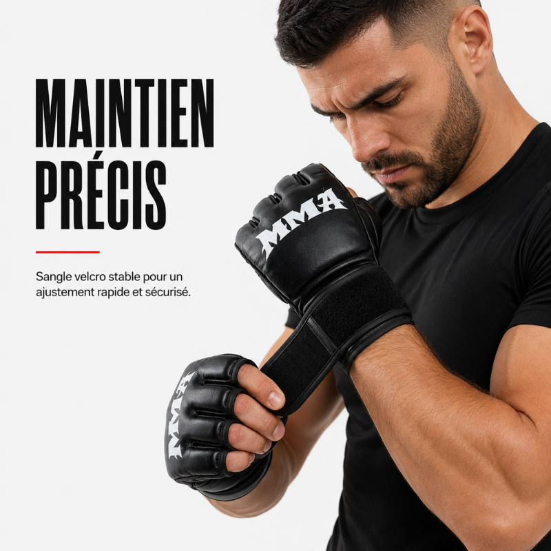 Gants MMA Légers – Cuir PU Boxe MaisonDuBoxeur