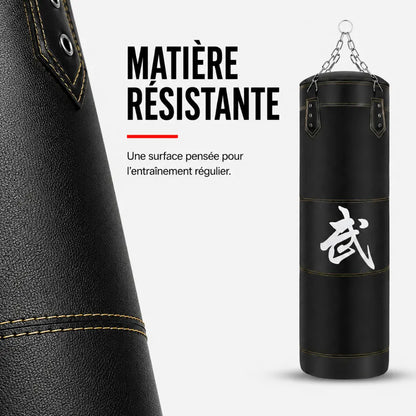Sac de Frappe Cuir PU 100 cm MaisonDuBoxeur