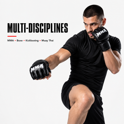 Gants MMA Légers – Cuir PU Boxe MaisonDuBoxeur