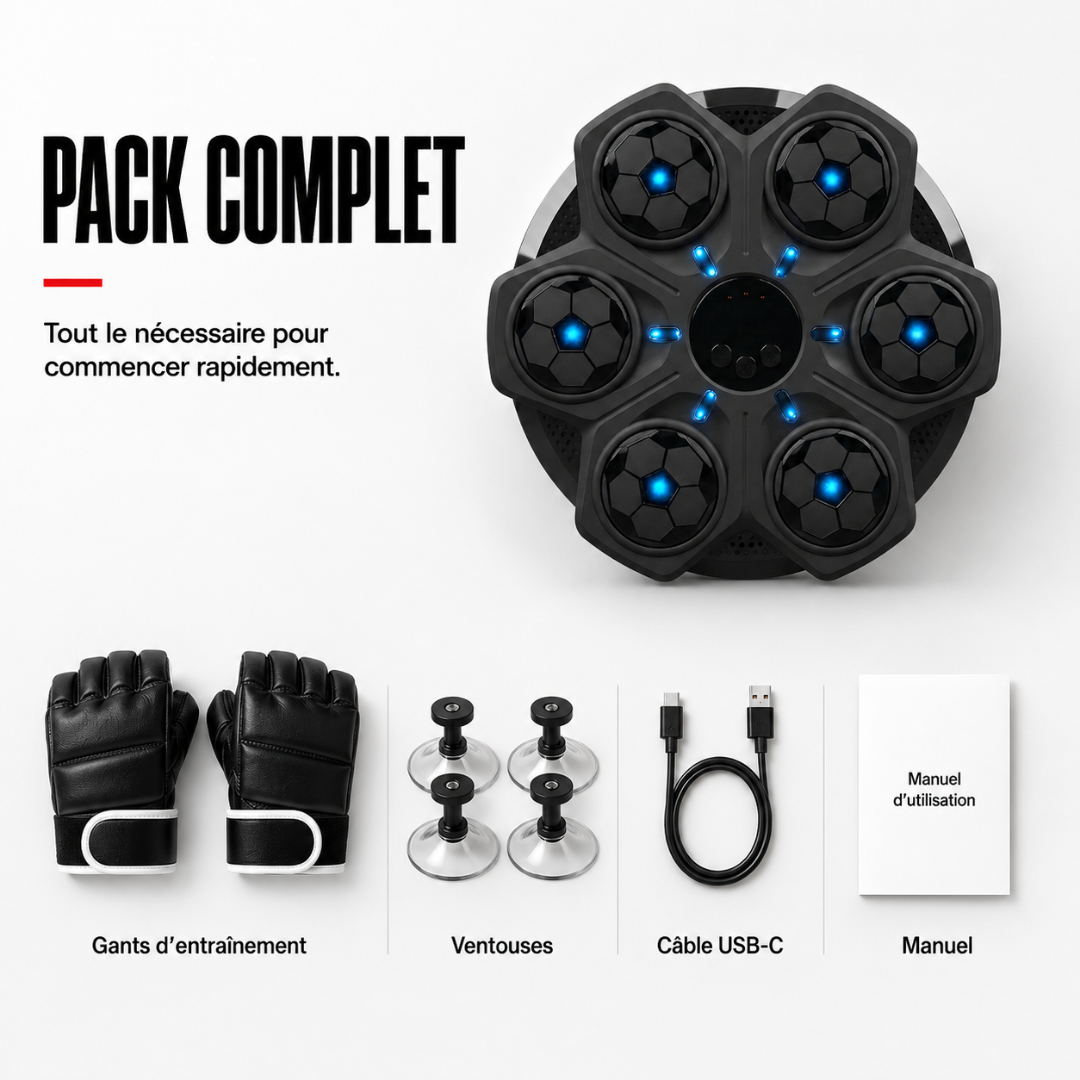 Machine de Boxe Design Ballon MaisonDuBoxeur