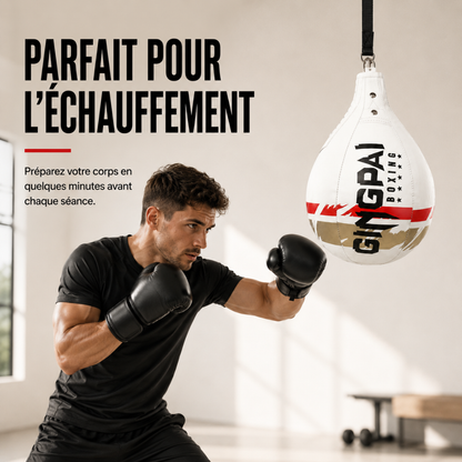 Poire de Vitesse Cuir PU 350g MaisonDuBoxeur