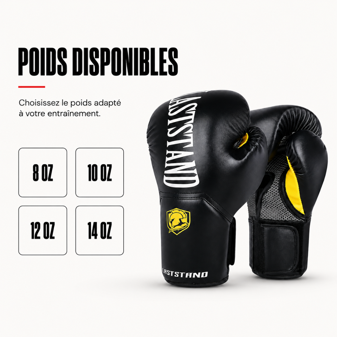 Gants de Boxe Respirants Cuir PU MaisonDuBoxeur