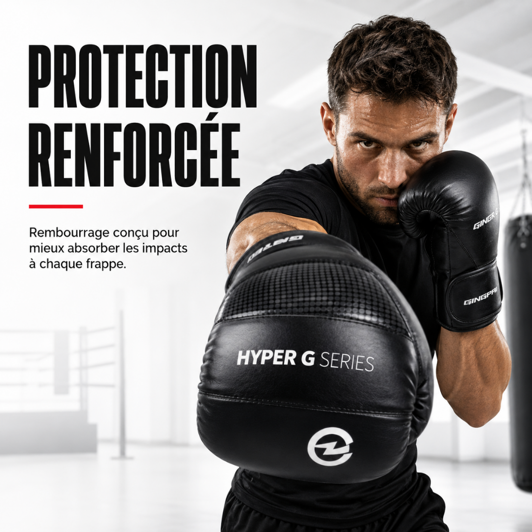 Gants de Boxe Entraînement Cuir PU MaisonDuBoxeur