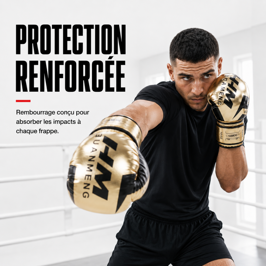 Gants de Boxe Gel Amortissant MaisonDuBoxeur