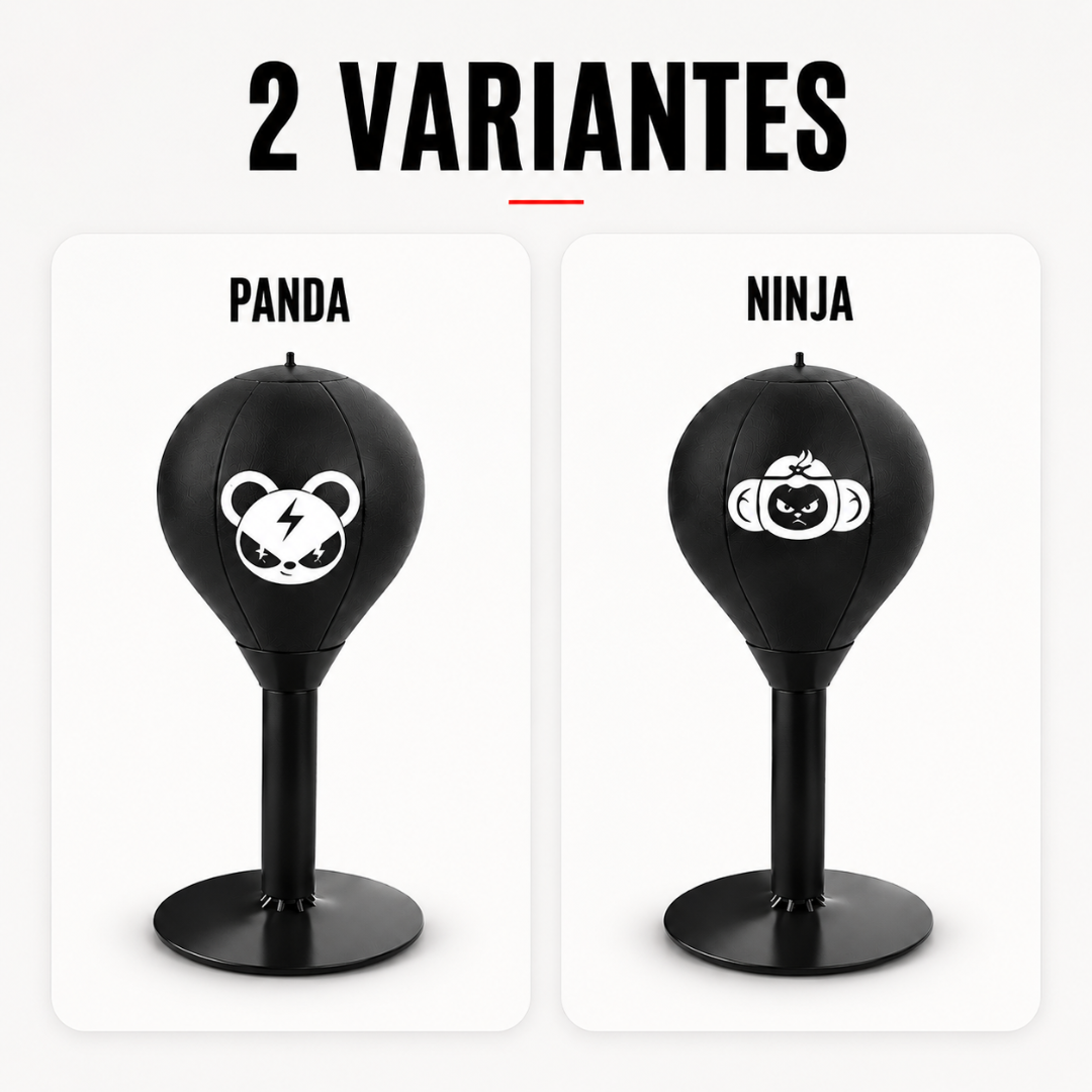 Punching Ball Bureau Ninja Panda MaisonDuBoxeur