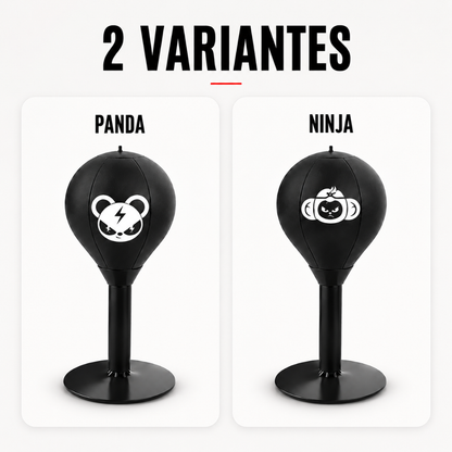 Punching Ball Bureau Ninja Panda MaisonDuBoxeur